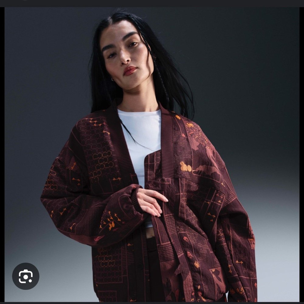 Nike Naomi Osaka Jacquard Jacket sz Large NWT